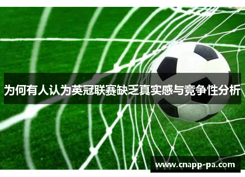 为何有人认为英冠联赛缺乏真实感与竞争性分析
